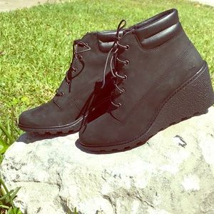 Women’s Timberland wedge boots
